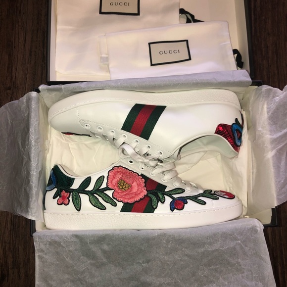 Gucci Shoes - 100% Authentic Gucci Ace Embroidered Sneakers